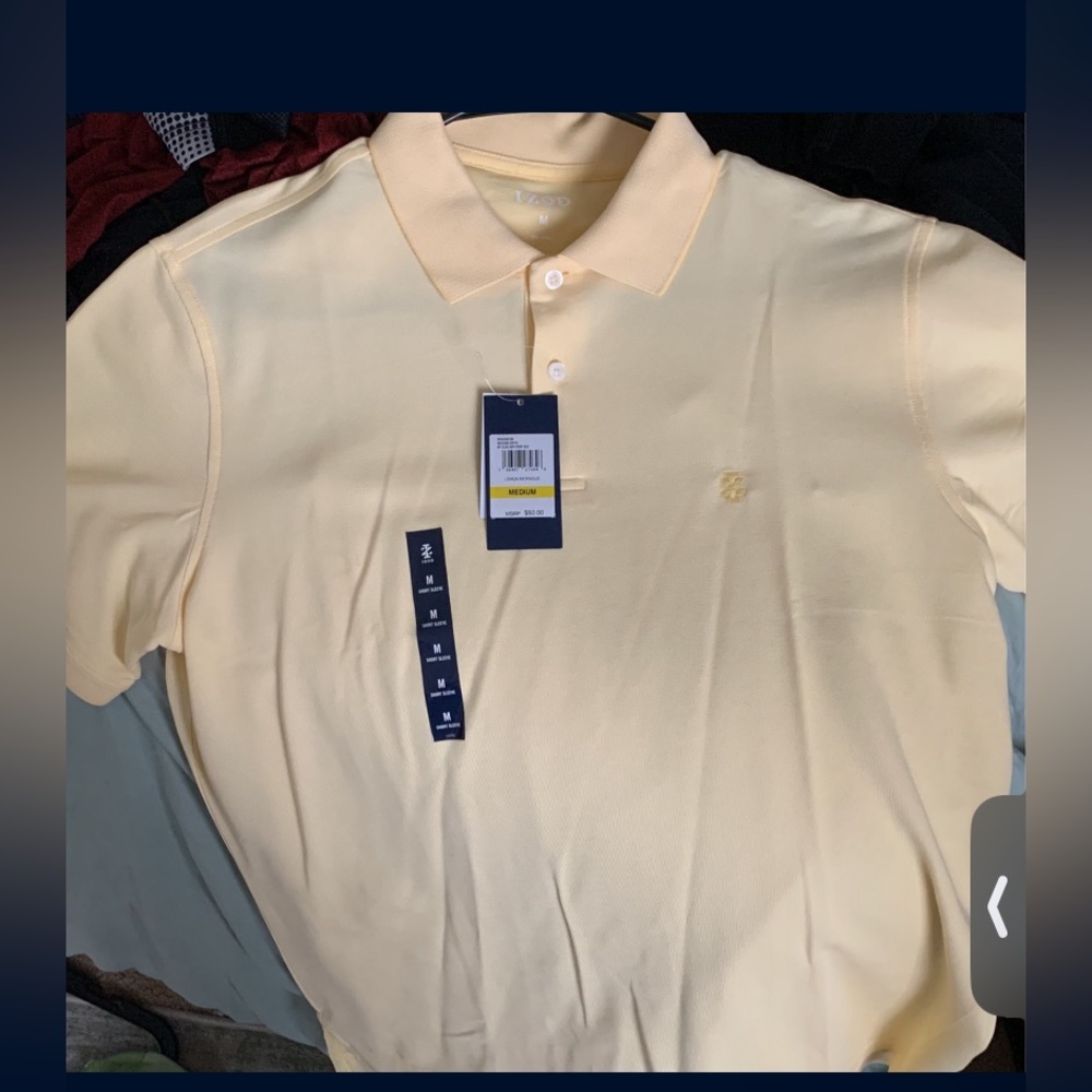 Izod medium polo w tags